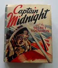 Captain Midnight and the Secret Squadron, Big/ Better Little Book# 1488, VF
