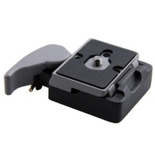 Camera 323 Quick Release Clamp w/ Plate for Manfrotto 200PL-14 NG D5D7