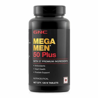 (2er Pack) GNC Mega Men 50 Plus - 120 Tab + Free Delivery