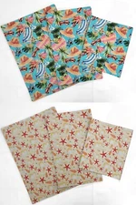 Beach Seaside Countertop Protecting Slider Mats (2 Patterns Available)