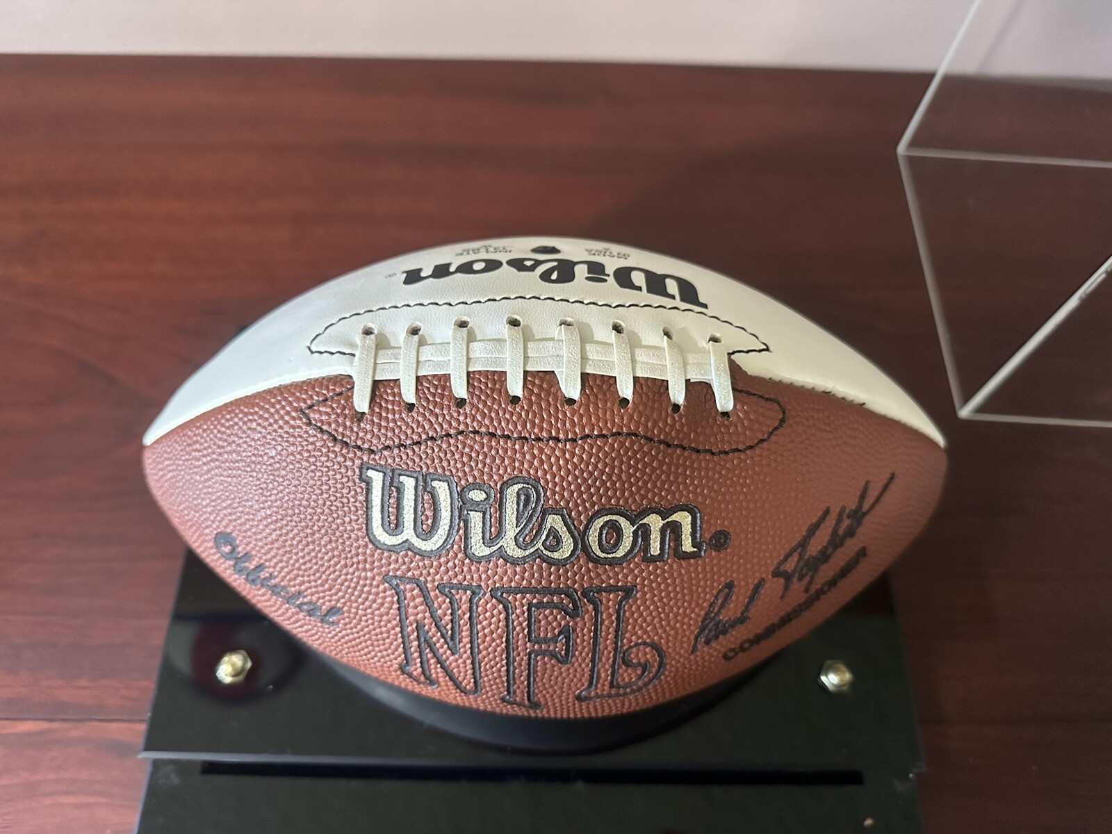 Johnny Unitas Signed Autographed Football Golden Classic Football