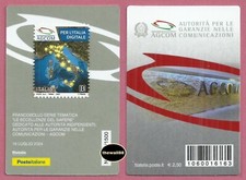 ITALY 2024 AGCOM For Italy Digital PHILATELIC CARD