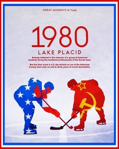 1980 Usa Miracle On Ice Poster 8 X10 Color Photo Ebay