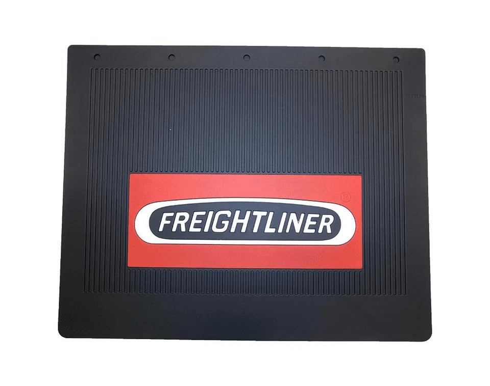 Juego guardabarros delanteros negros PDTCLAS Freightliner Trucks 18" x 14,5" x 1/4" Foto 2 de 2