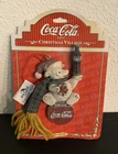 Coca-Cola Vintage Ornament Christmas Village polar bear new 1997 Kurt S Adler