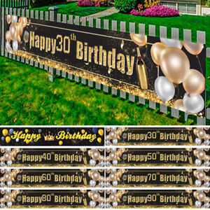 Alles Gute Zum Geburtstag Party Hintergrund Glitter Foto Banner Ballon Hintergru Ebay