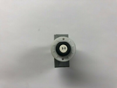 Bussmann 30A 2-Prong Circuit Breaker w/ Reset Button 17430-31 NOS
