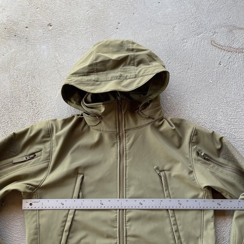 Condor Jacket Mens Medium Brown Summit Soft Shell Military Army Zip Up Lined - Picture 9 of 11