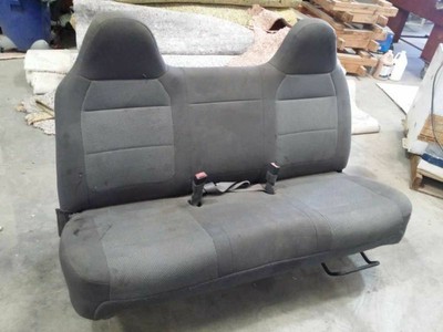 01 02 Ford F150 4x2 87k 5 4l 7700gvw Gray Cloth Manual Bench Seat