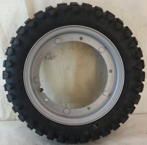 Kit Ruota Completa Gomma Camera Cerchio 3.50/10 350 10 Per Piaggio Vespa PX 125 150 200 - Foto 5