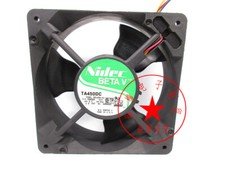 1PC Nidec TA450DC B31256-81 12CM 12038 12V 0.49A server three-leaf cooling fan 