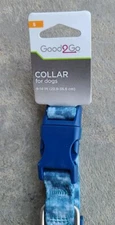 COLLAR for Dogs  --- NEW 9-14 in. Blue