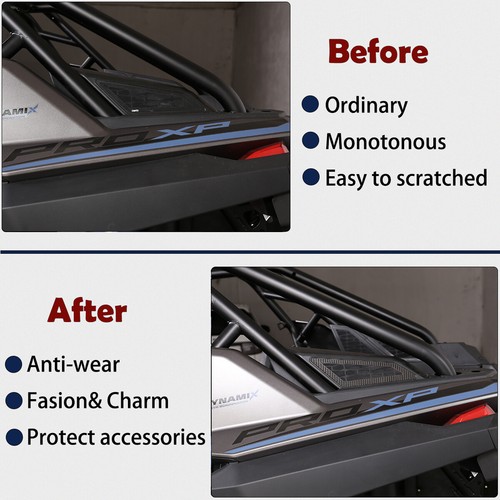 For Polaris RZR PRO XP UItimate 2021 Dry Carbon Air Intake Trim Decorate Sticker - Picture 4 of 7
