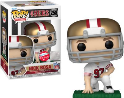 Funko POP! Football: 49ERS- Nick Bosa (Fugitive Toys) #258 | eBay