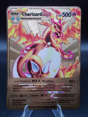 Charizard 4C52/100 Metal Card Fan Made *UNOFFICIAL POKEMON CARD* | eBay Charizard 4C52/100 Metal Card Fan Made *UNOFFICIAL POKEMON CARD* | eBay