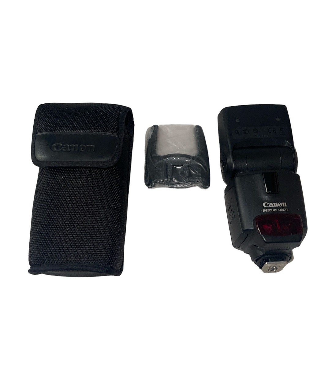 Canon 430EX II Speedlite Shoe Mount Flash Mount - plus Case 