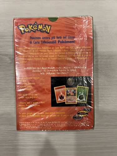 Sealed Box Fresh Italian Print Brushfire Base Set Theme Deck 1999-2000 - 1st Ed - Picture 4 of 6