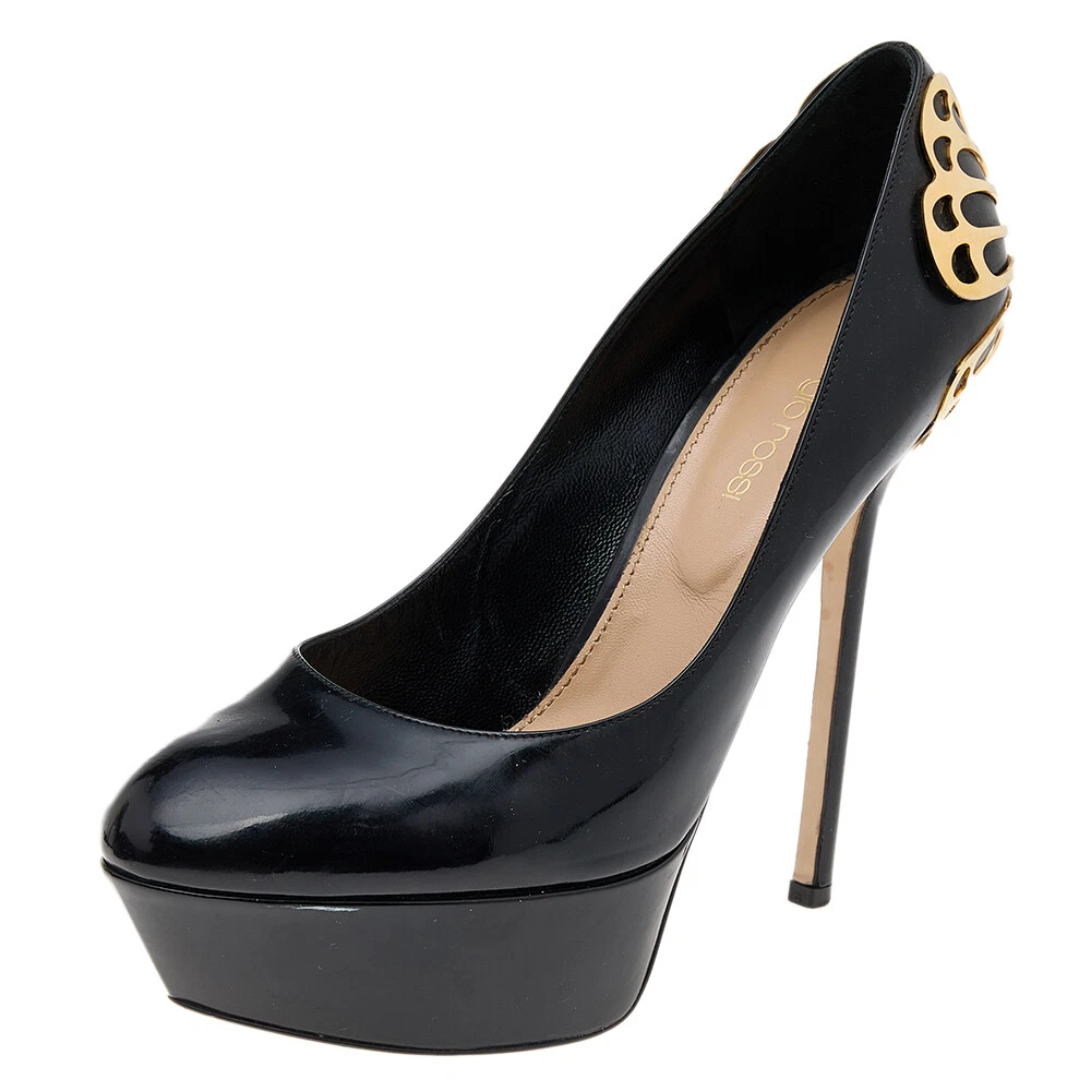 Sergio rossi hotsell black pumps