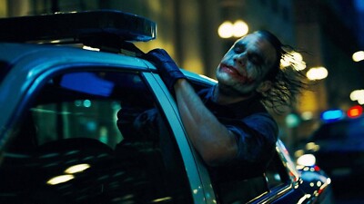 2008 The Dark Knight Movie Poster 11X17 Batman Joker Heath Ledger Bale   