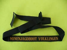 Mützenband Bundesmarine MINENJAGDBOOT VÖLKLINGEN
