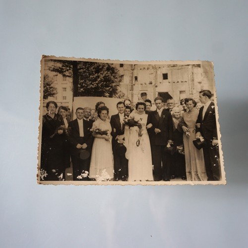 7 Wedding Photos 1920s -1970s Bride and Groom Black And White Photos Germany - Picture 9 of 12