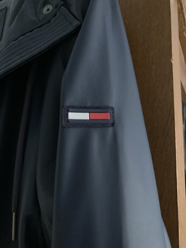Tommy Hilfiger Regenjacke Damen Gr. M, blau, wie neu - Bild 5 von 10