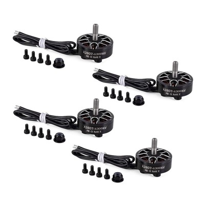 1X( 4-Teiliger BüRstenloser Motor X2807 1300KV 2-6S 4-Mm-Lagerwellenm4334