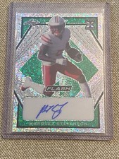 MARQUEZ STEVENSON 2021 Leaf FLASH AUTOGRAPH #2/25 BILLS Houston Cougars WR