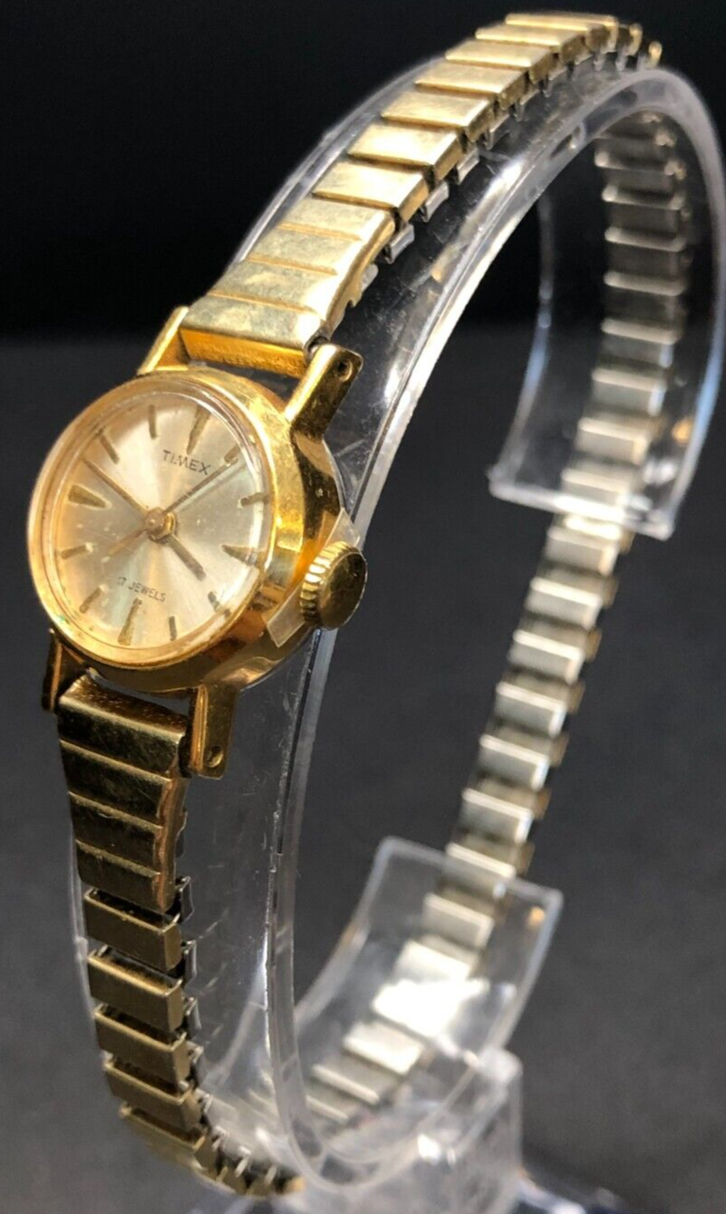 Vintage Women's Timex Analog Watch - Untested May Need Battery/Repair