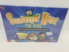 Scavenger Hunt for Kids Indoor Search Board Game by University Games NEW Sealed
