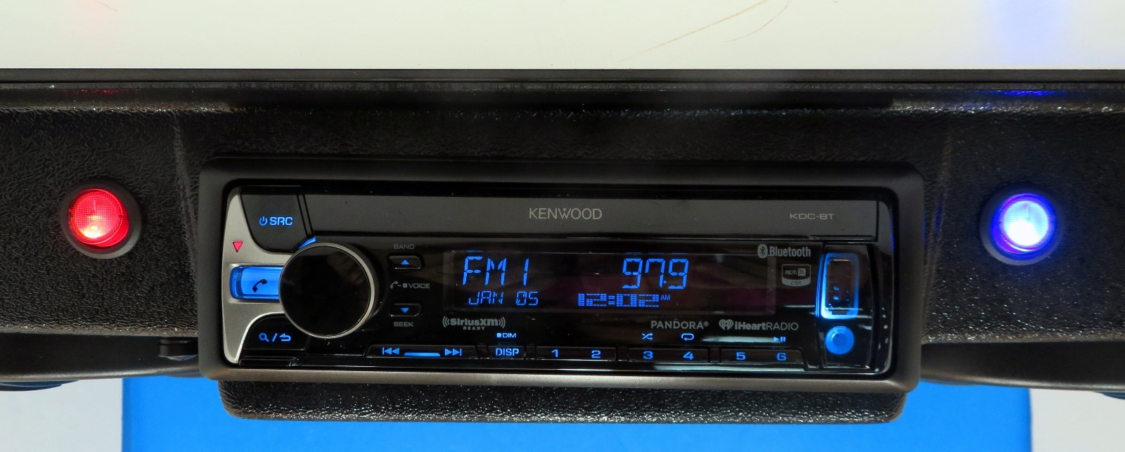 Golf Cart Radio Polaris EZGO Club Car Boat UTV Overhead Console Stereo Sirius eBay