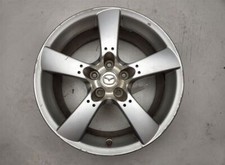 2004-2008 Mazda Rx8 Wheel 18x8 Alloy 5 Spoke Dull Finish Oem 9965048080 2004-2008 Mazda Rx8 Wheel 18x8 Alloy 5 Spoke Dull Finish Oem 9965048080