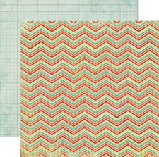 My Mind's Eye, So Sophie, Savvy, 2 x 12" Cardstock, Best Thing, Red Chevron