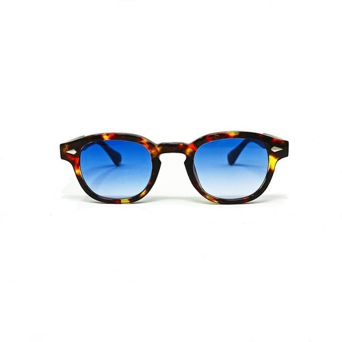 Occhiali da sole Johnny Depp uomo donna havana lenti blu sfumato Pifwear  Flav 2s | eBay