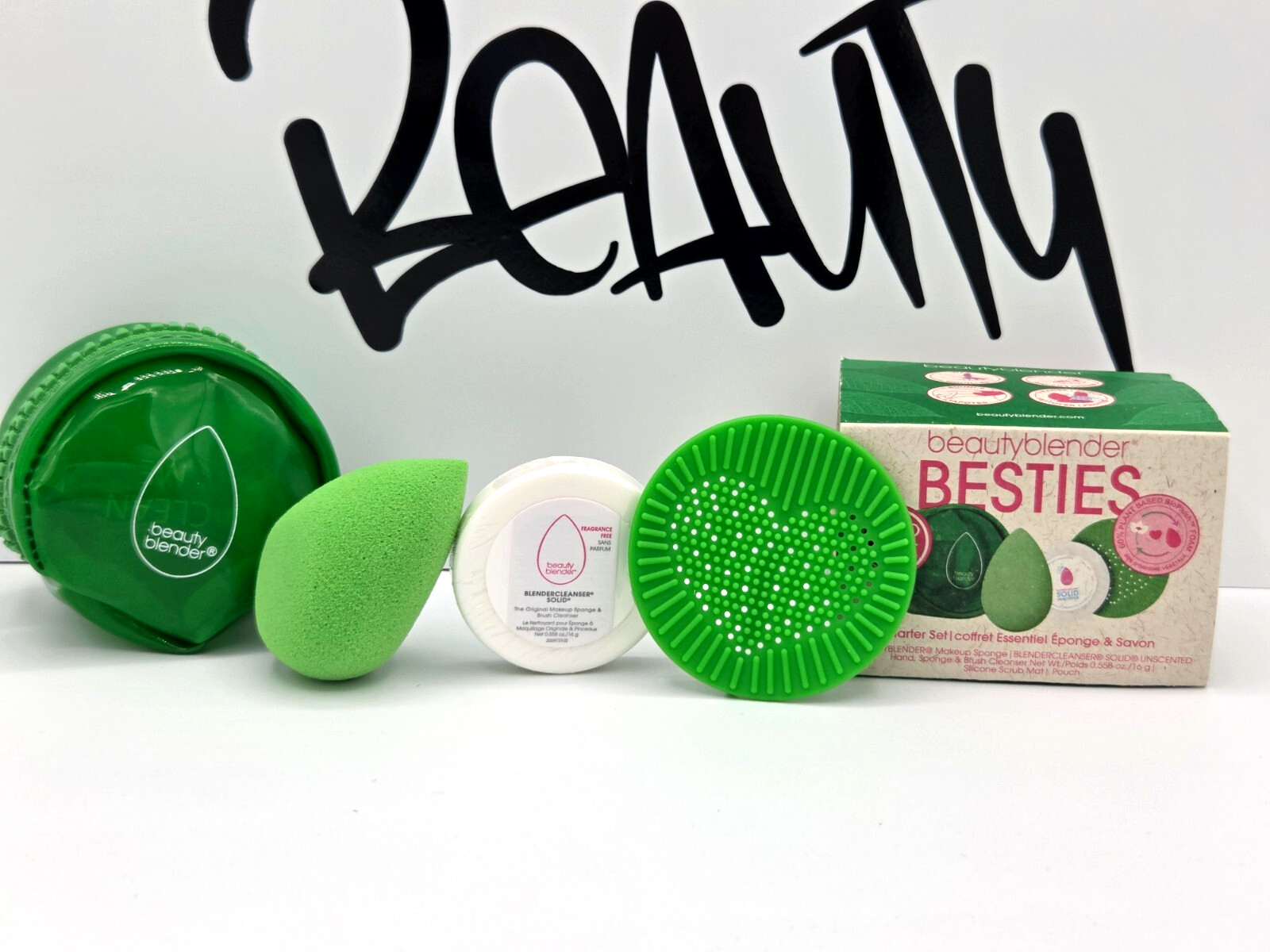 Beautyblender BESTIES Unscented Sponge Cleanser Pouch Starte