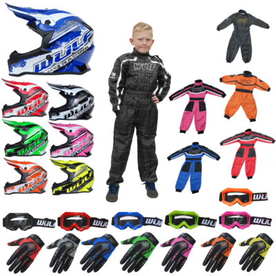 kids motorbike suit