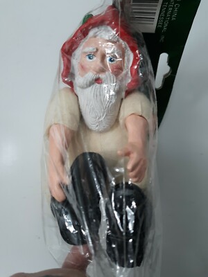 Santa Claus Mini Muslin Doll Ready For Clothes To Be Made Just For Keeps Craft 