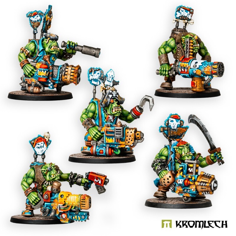 Ork Flash Gitz Corsairs Kaptins Team Kromlech Ork Kaptin Badrukk