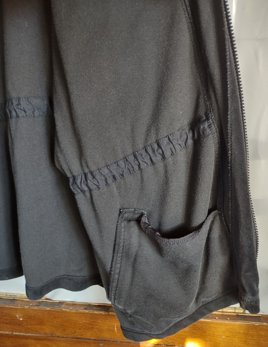 Men's Jacket:   by Fila; Soft Shell, Black, Zip U… - image 3