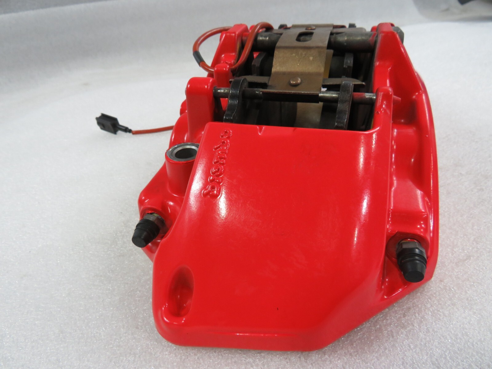 Ferrari 458 Italia, Spider, LH, Front Brake Caliper, Red, Used, P/N 261774