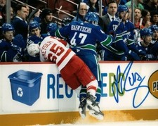 Vancouver Canucks Sven Baertschi Autographed Signed 8x10 Photo COA #4