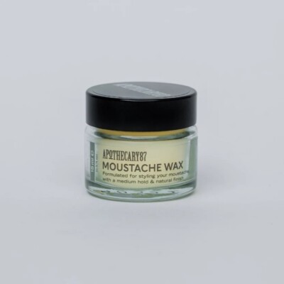 2 Dosen Apothecary 87 Moustache Wax  Vanille/Sandelwood      100ml=113E ;