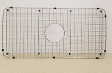 Serene Valley Sink Bottom Grid 27-1/2" x 13-1/2", Centered Drain - NDG2713C