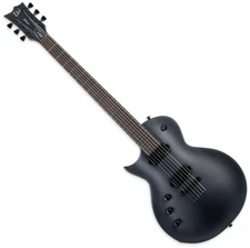 ESP LTD EC-1000B Baritone Lefty Guitar Charcoal Metallic Satin