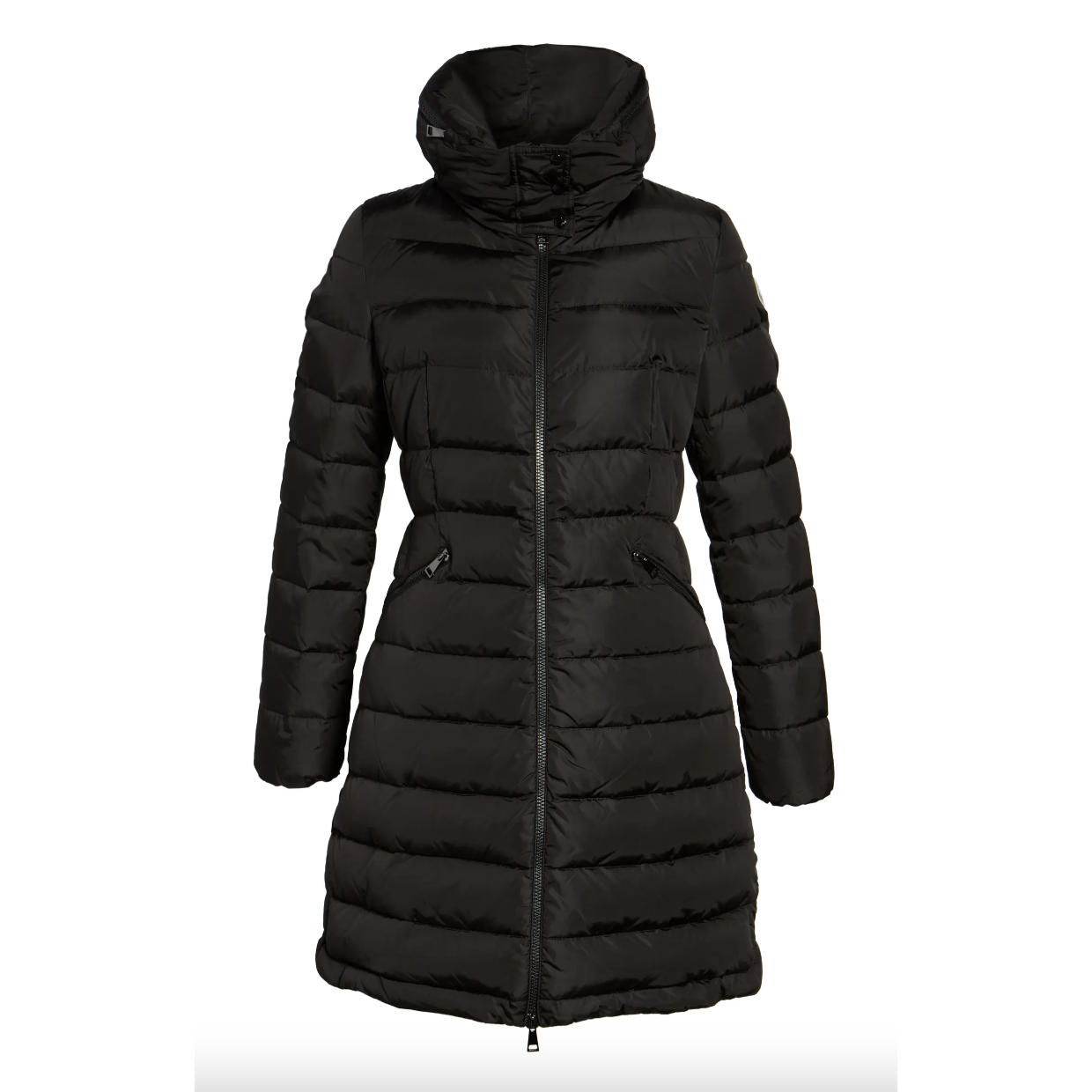 Long Hooded Down Coat Jacket 