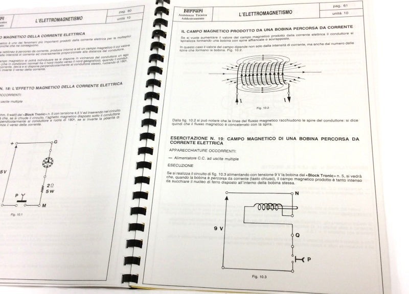 1989 Ferrari Concepts & Practical Applications Electronics Manual
