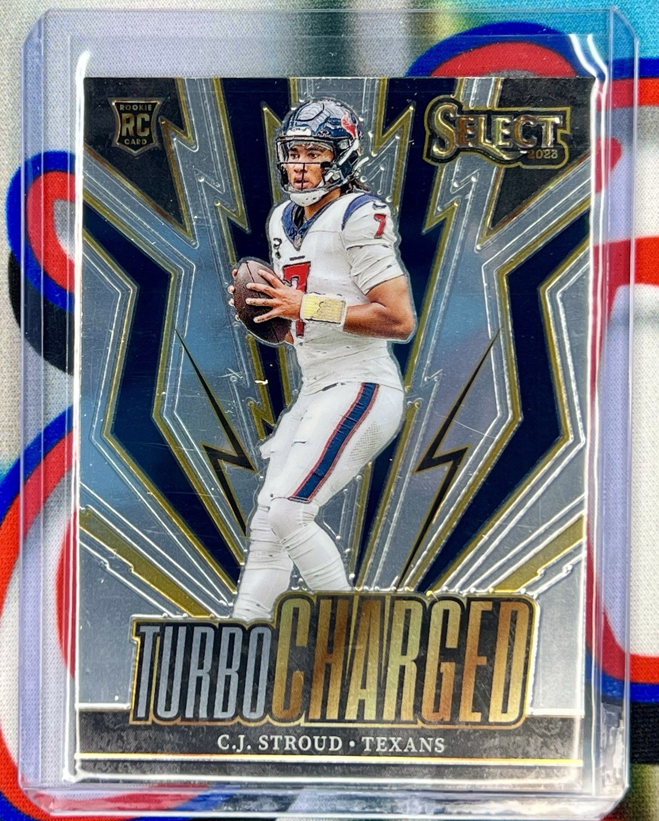 2023 Panini Select C.J. Stroud #TUR-CST RC Rookie Turbocharged Houston Texans