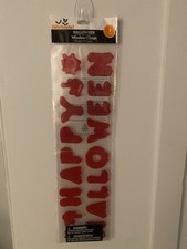 Happy Halloween Window Gel Clings