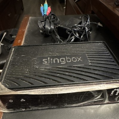 Slingbox M2 Media Streamer Black Ethernet Component Composite RCA Outputs
