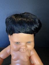monique collection 265 12-13 johnny black doll wig synthetic